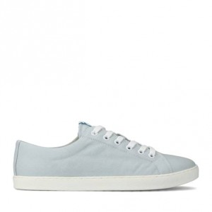 Groundies Brooklyn Low Barfuß Sneaker Damen Hellblau | VS05-962