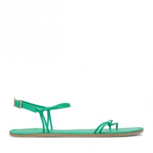 Groundies Cadiz Barfuß Sandalen Damen Grün | VR45-653