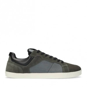 Groundies Court Sneaker Herren Grün Grau | YP90-763