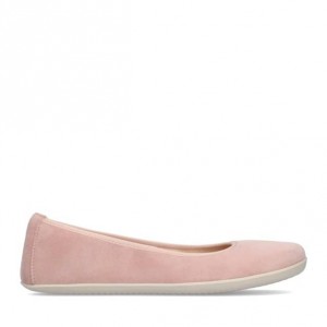 Groundies Lily Soft Barfuß Ballerinas Damen Rosa | XR20-796