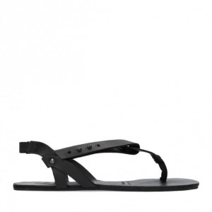 Groundies Riva Barfuß Sandalen Damen Schwarz | PI53-779