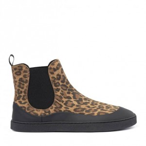 Groundies Sienna Barfuß Stiefeletten Damen Leopard | OX72-722