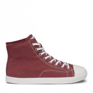 Groundies True Star Barfußschuhe Damen Rot | IF81-747