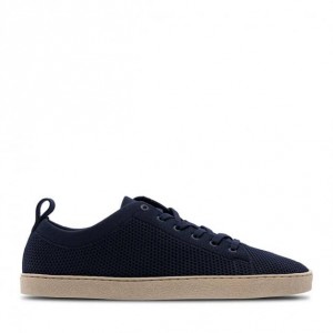 Groundies Vision Vegan Barfuß Sneaker Herren Blau | HM31-486