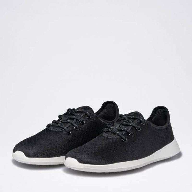 Groundies Balance Vegan Barfuß Sneaker Herren Schwarz | FH78-581