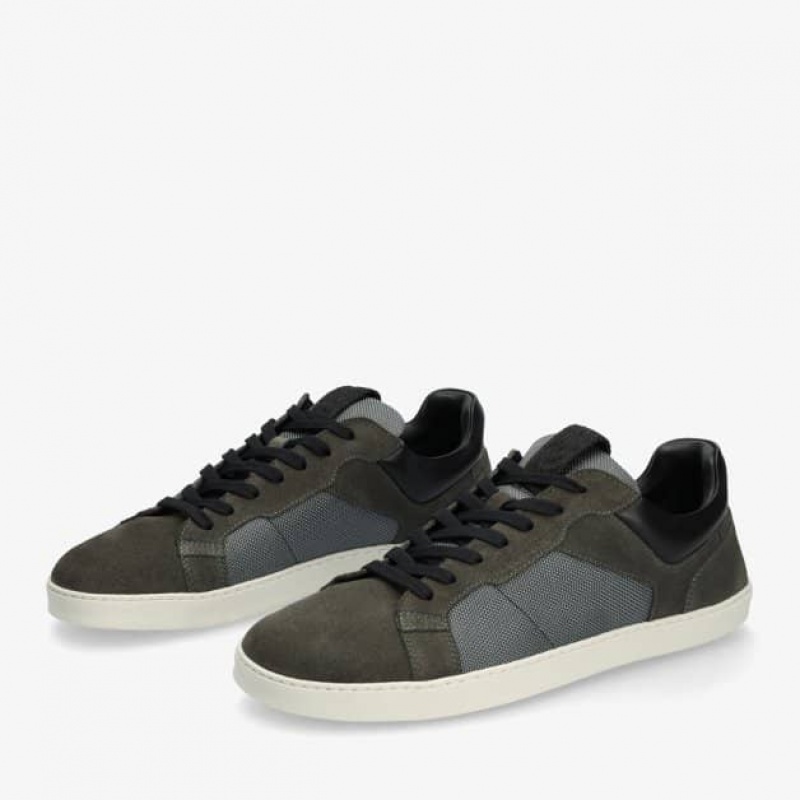 Groundies Court Sneaker Herren Grün Grau | YP90-763