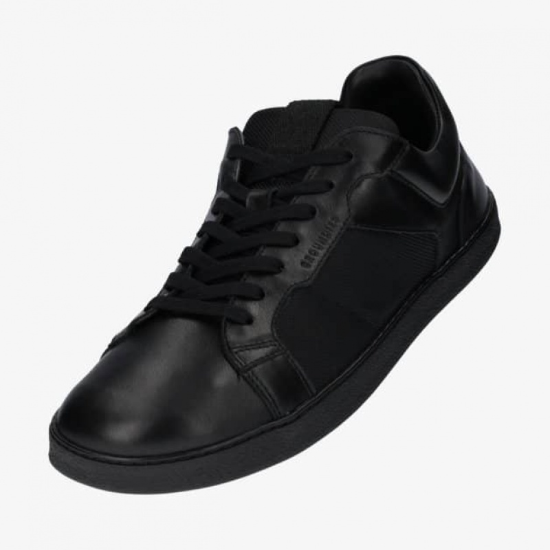 Groundies Court Sneaker Herren Schwarz | IK42-460