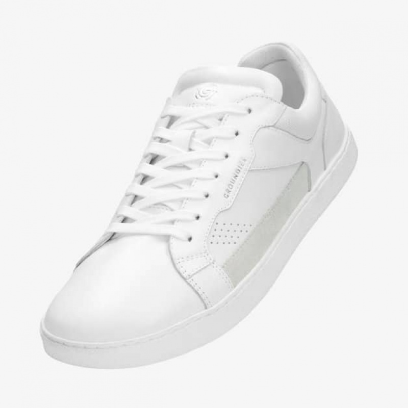 Groundies Court Sneaker Herren Weiß | RJ02-991