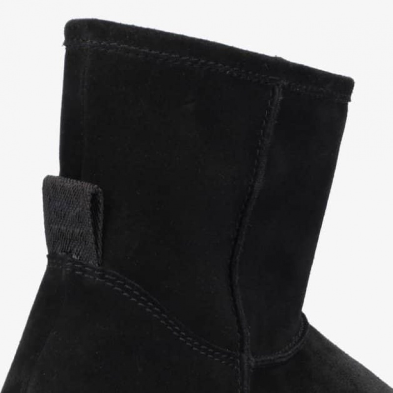 Groundies Cozy Boot Stiefel Damen Schwarz | AG06-186