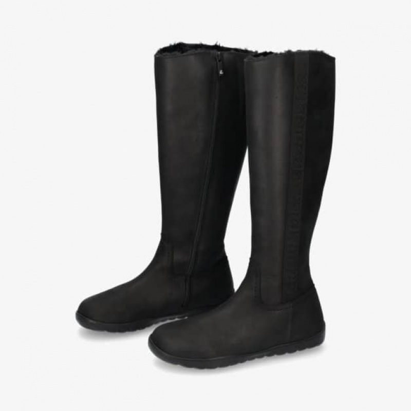 Groundies Derby Barfuß Stiefel Damen Schwarz | VO38-673