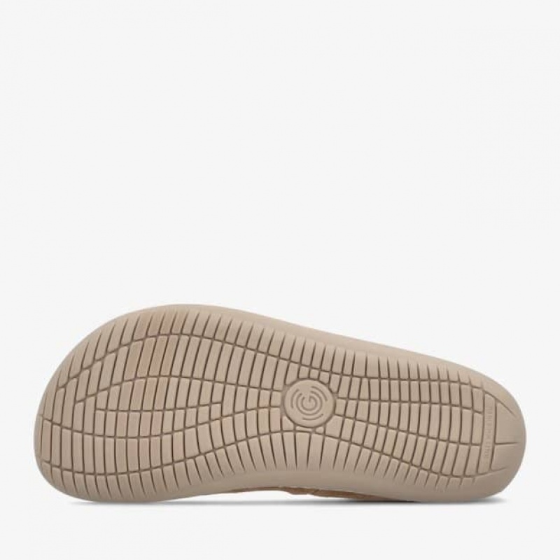 Groundies Lily Barefoot+ Barfuß Ballerinas Damen Braun | FI00-369