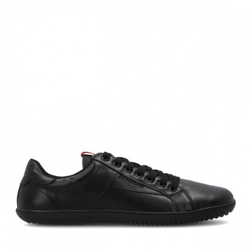 Groundies Melbourne Barefoot+ Barfuß Sneaker Herren Schwarz | QB61-401