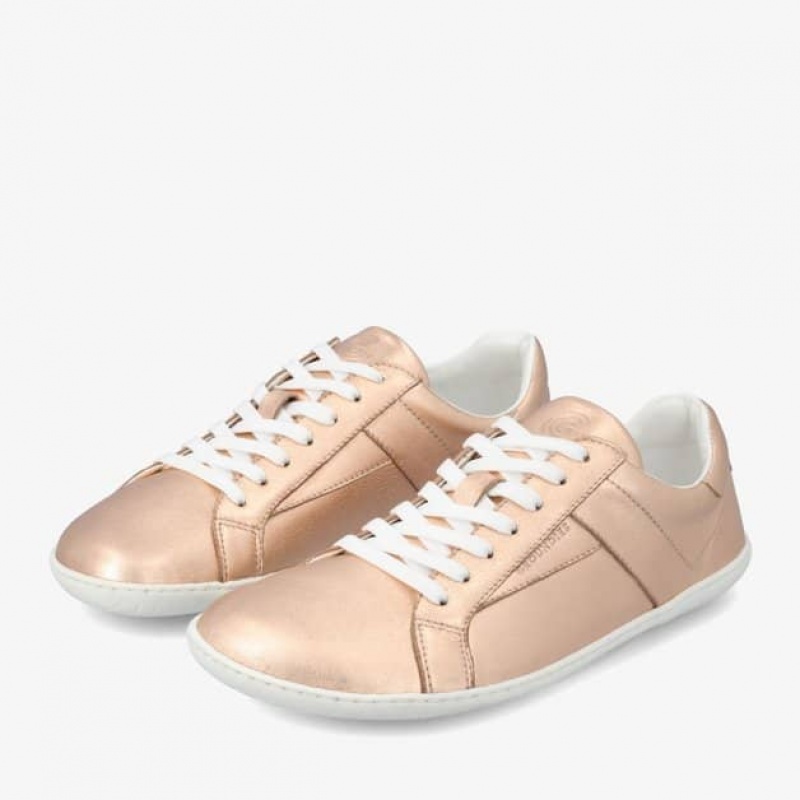 Groundies Melbourne Barefoot+ Barfuß Sneaker Damen Rosa | DI80-697