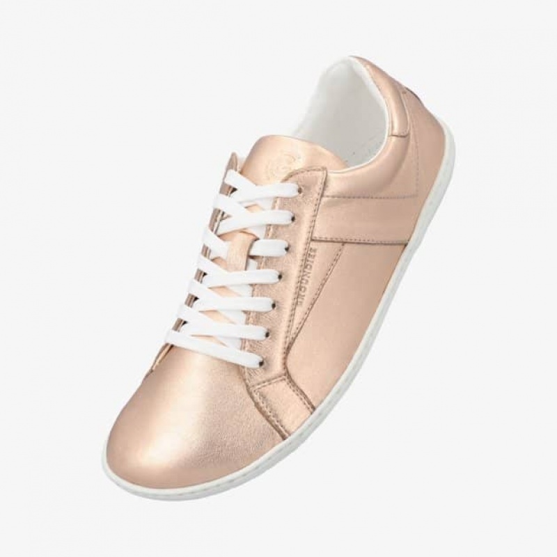 Groundies Melbourne Barefoot+ Barfuß Sneaker Damen Rosa | DI80-697