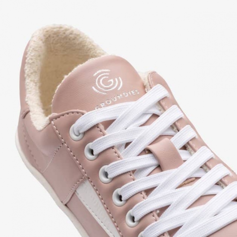 Groundies Melbourne Vegan Sneaker Damen Rosa | PM19-751