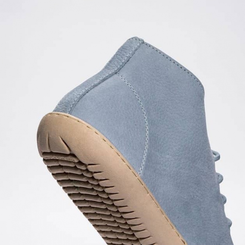 Groundies Milano Soft Barfuß Schnürschuhe Damen Blau | EK39-156