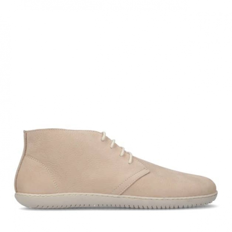 Groundies Milano Soft Barfußschuhe Damen Beige | BO66-217