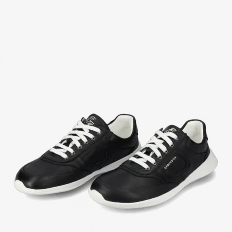 Groundies New Port Barfußschuhe Herren Schwarz | VS93-374