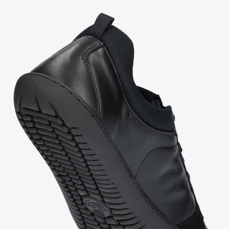 Groundies Orlando Barfußschuhe Herren Schwarz | NE12-080