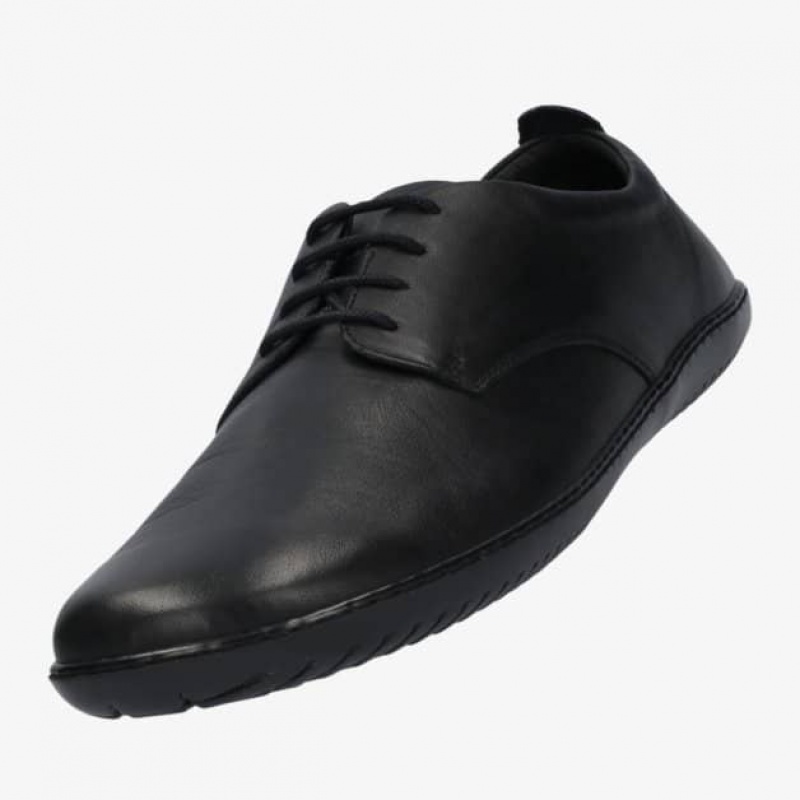 Groundies Palermo Barfuß Sneaker Herren Schwarz | CO58-055