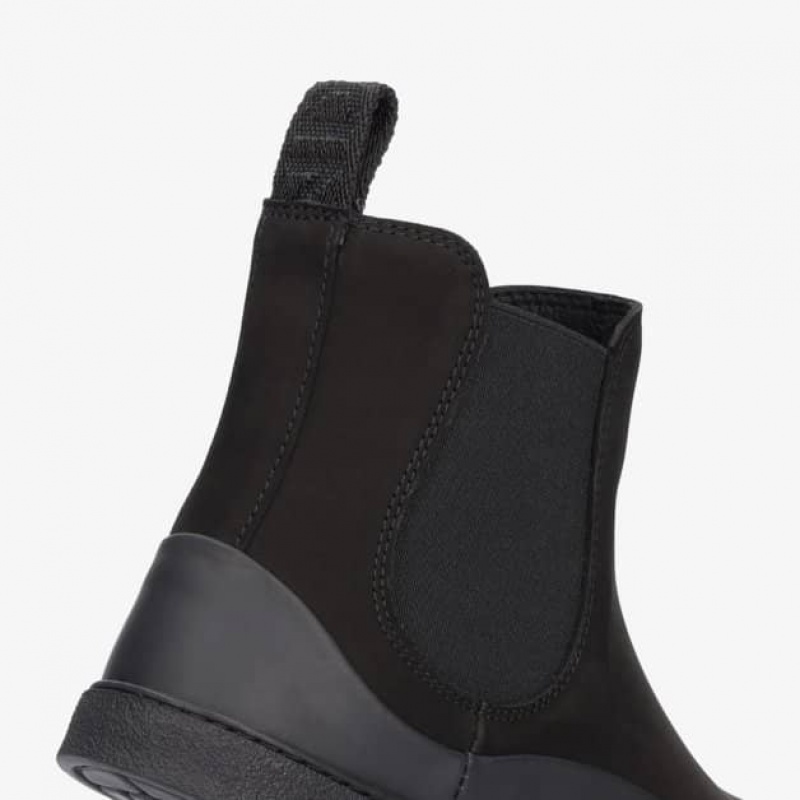 Groundies Sienna Barfuß Stiefeletten Damen Schwarz | SC57-569