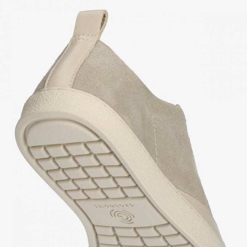 Groundies Soho Barfußschuhe Damen Beige | QS78-874