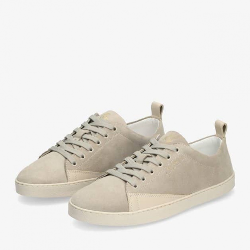 Groundies Soho Barfußschuhe Damen Beige | QS78-874