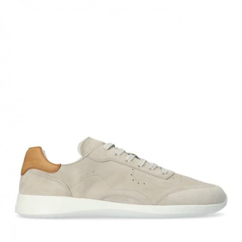 Groundies Springs Barfußschuhe Herren Beige | RA65-863