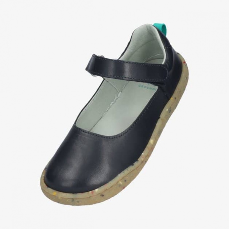 Groundies Stella Barfußschuhe Kinder Blau | YT53-642