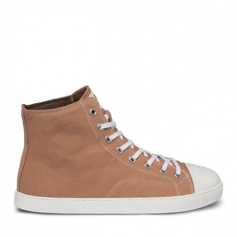 Groundies True Star Barfußschuhe Damen Beige | SQ28-100