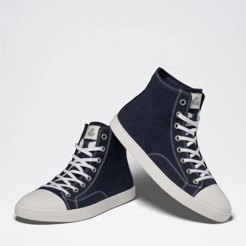 Groundies True Star Barfußschuhe Damen Blau | UC74-419