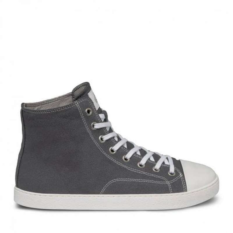 Groundies True Star Barfußschuhe Damen Grau | VG69-180