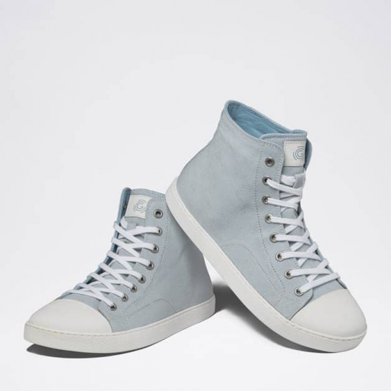 Groundies True Star Barfußschuhe Damen Hellblau | SC48-556