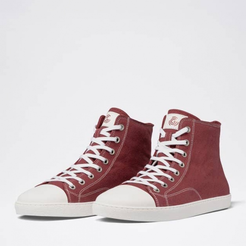 Groundies True Star Barfußschuhe Herren Rot | EA05-773