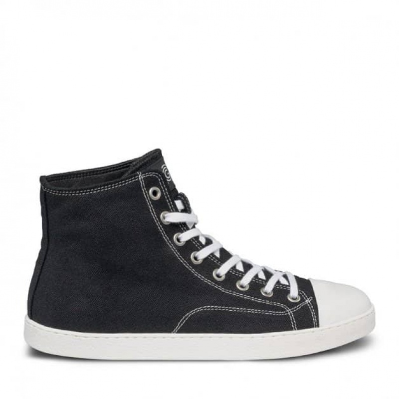 Groundies True Star Barfußschuhe Herren Schwarz | PV92-882