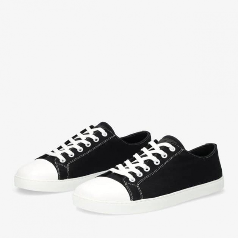 Groundies True Star Low Vegan Sneaker Damen Schwarz | VV94-003