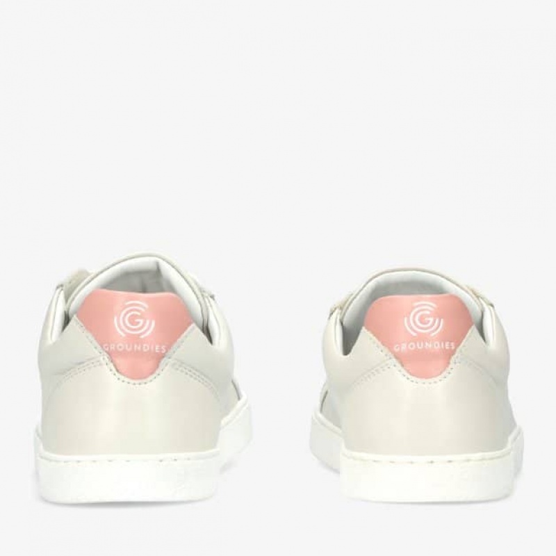 Groundies Universe Barfuß Sneaker Damen Weiß Rosa | LY97-024