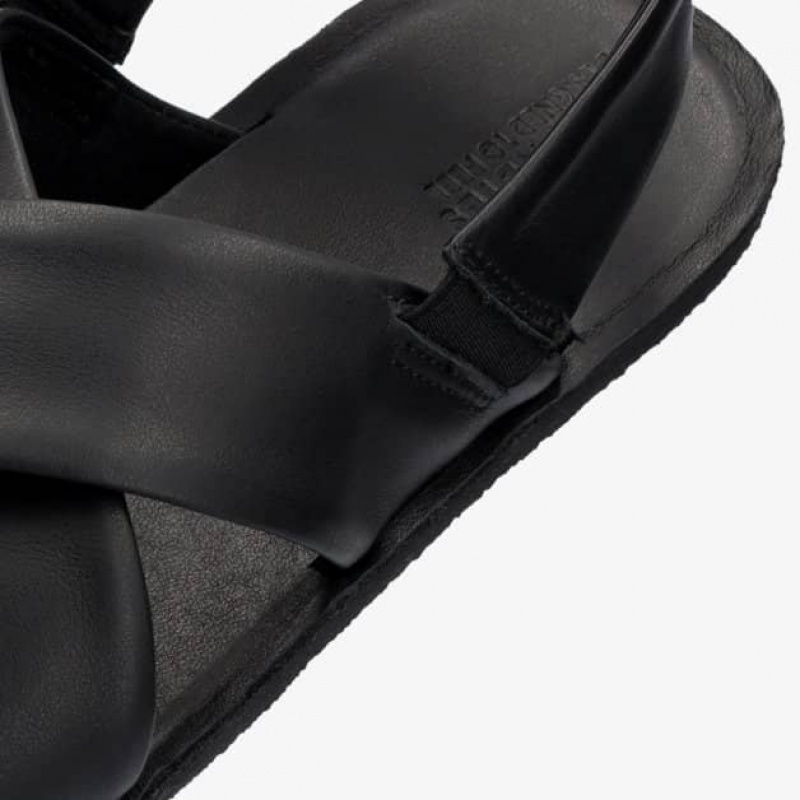 Groundies Verona Barfuß Sandalen Damen Schwarz | GL30-635