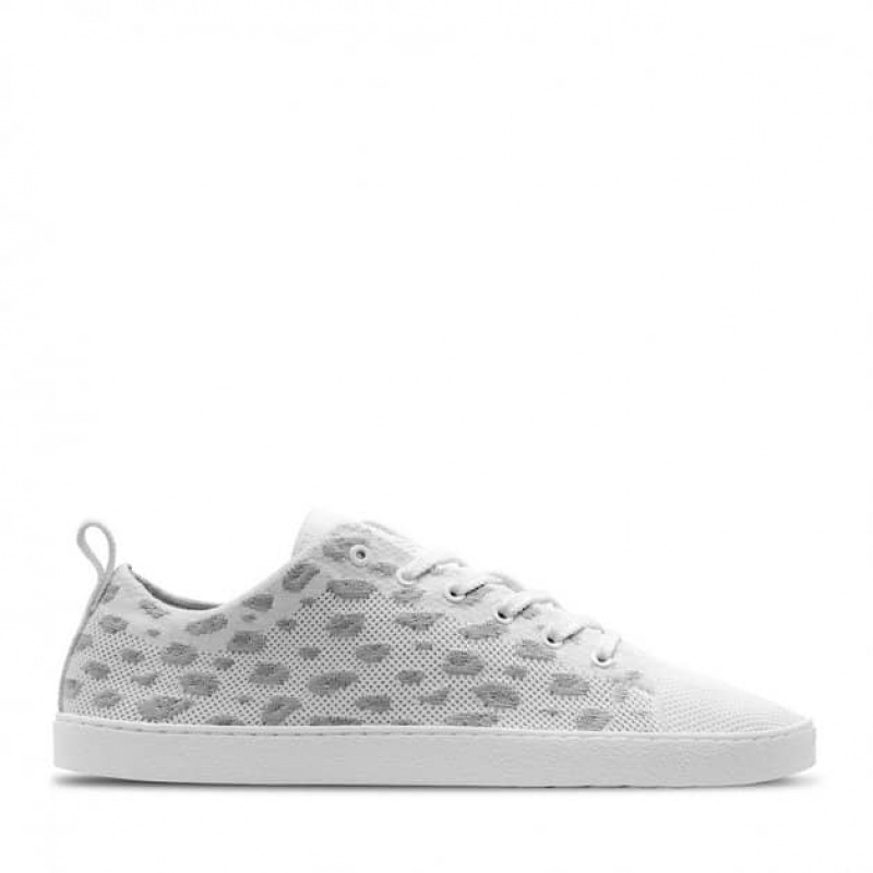 Groundies Vision Dots Vegan Barfuß Sneaker Damen Weiß | BF29-928