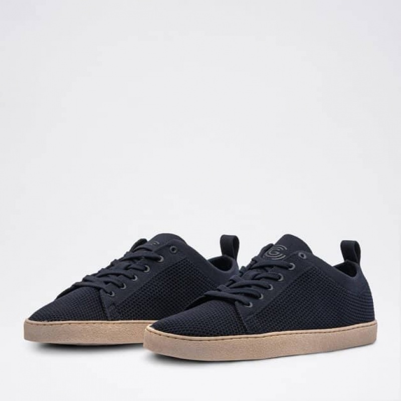 Groundies Vision Vegan Barfuß Sneaker Damen Blau | HJ68-636